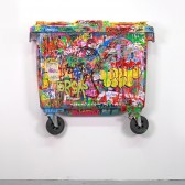 Garbage:2012:MixedMediaOnContainer:126x117x18,5cm