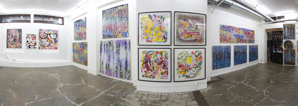 Galerie Wallworks + Colorz et Gilbert - ©Gaël Coto - 2011