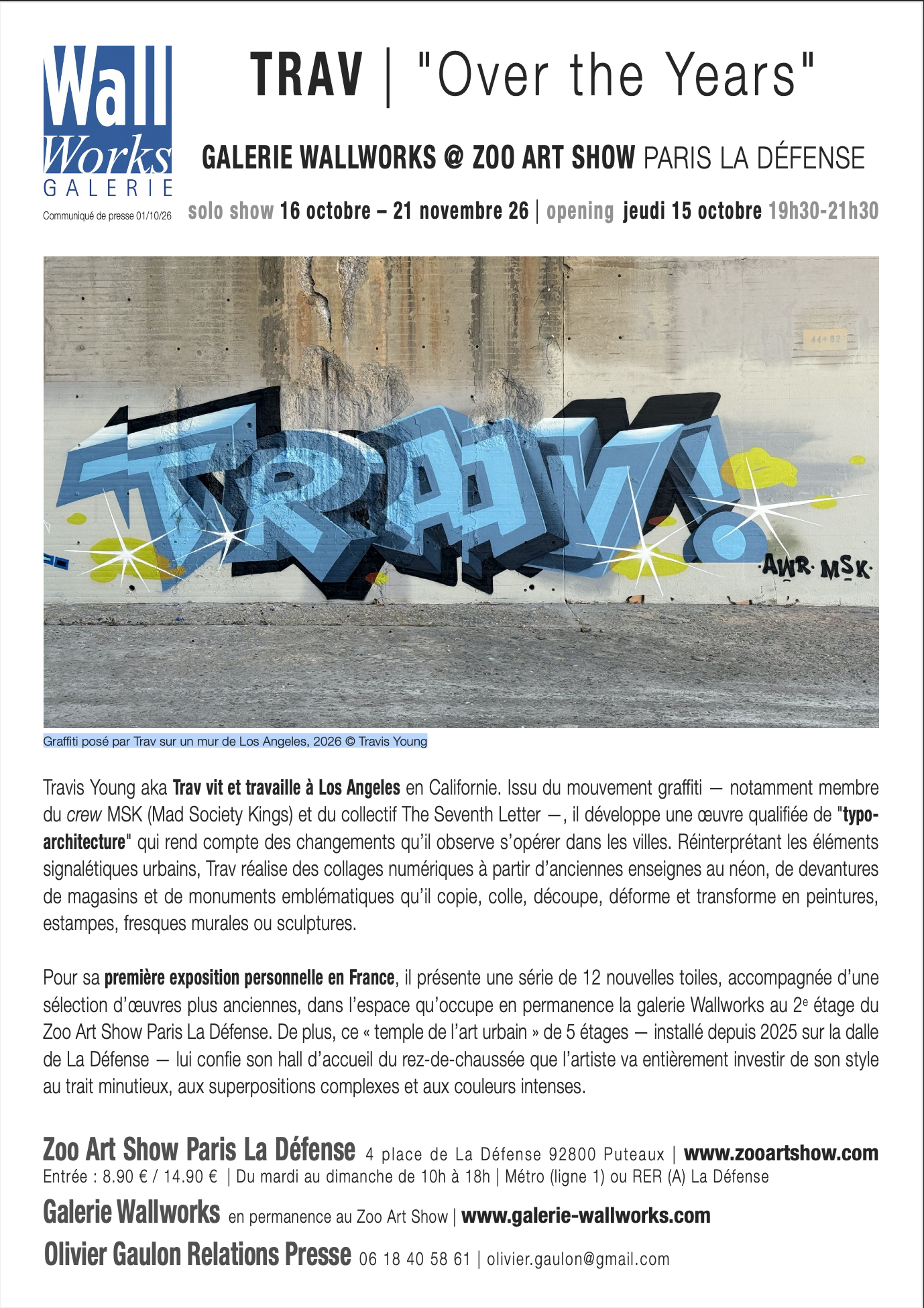 Communiqués de presse
